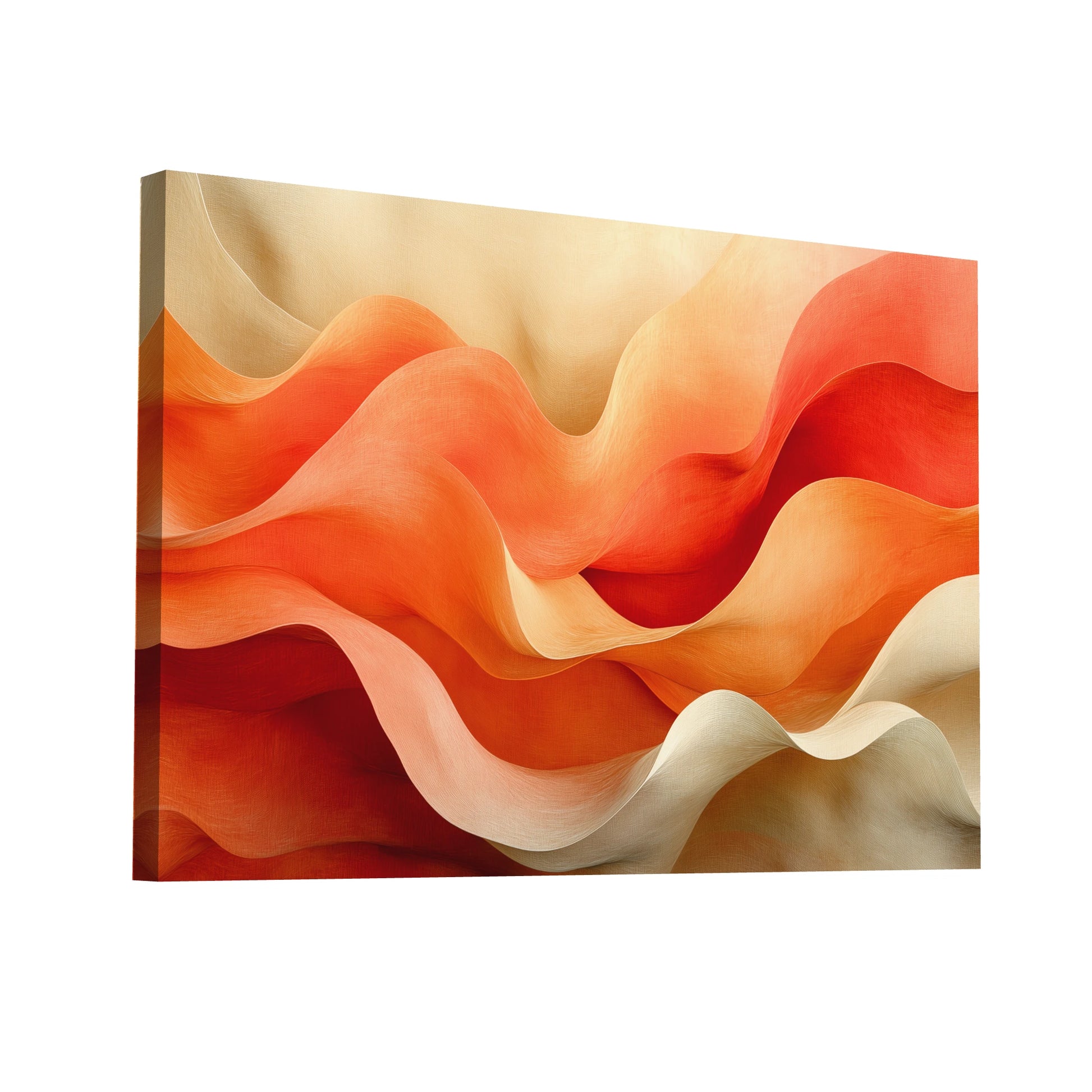 Product Hero 3D WebP Tableau Peinture Terracotta - Art Virtuoso