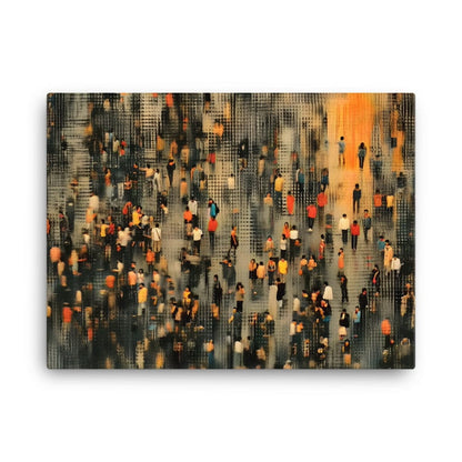 Tableau Photo Abstraite - La Foule  Art Virtuoso L  