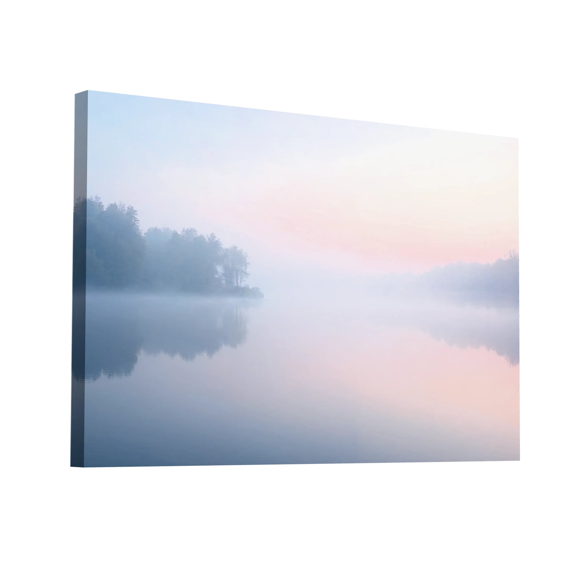 Product Hero 3D WebP Tableau Photo Déco - Brume d'Aurore - Art Virtuoso
