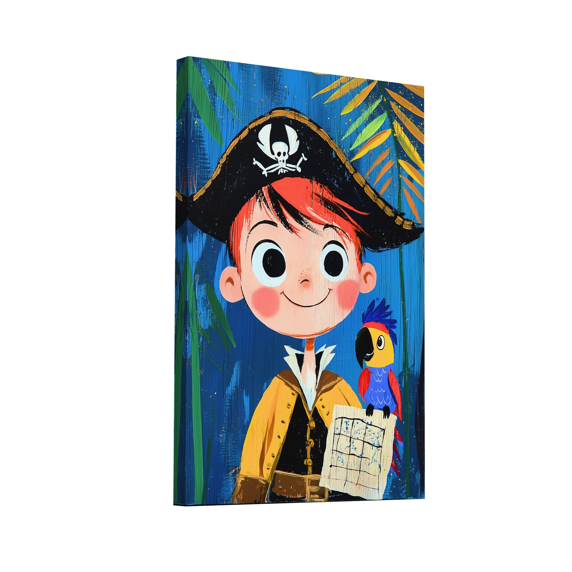 Product Hero 3D WebP Tableau Pirate Enfant - Art Virtuoso
