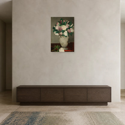 Tableau Pivoines – Édouard Manet dans une entrée ou un couloir - Art Virtuoso