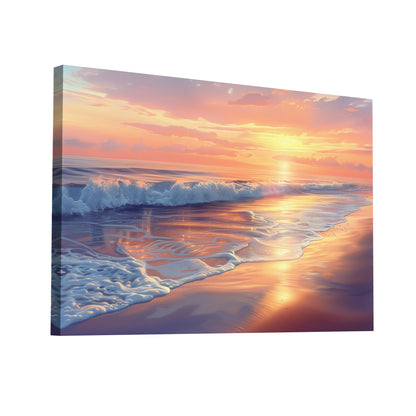 Product Hero 3D WebP Tableau - Plage Paradisiaque - Art Virtuoso