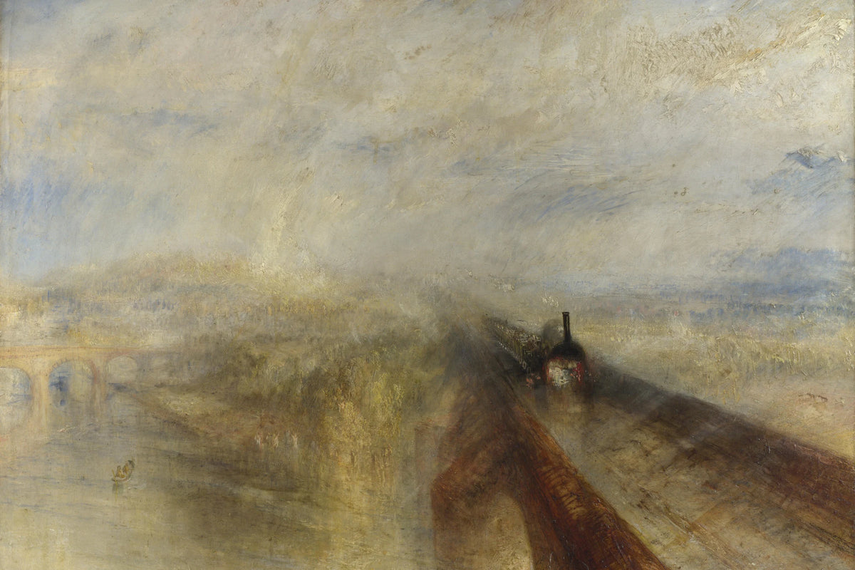 Pluie, vapeur et vitesse de William Turner – reproduction sur toile – format S