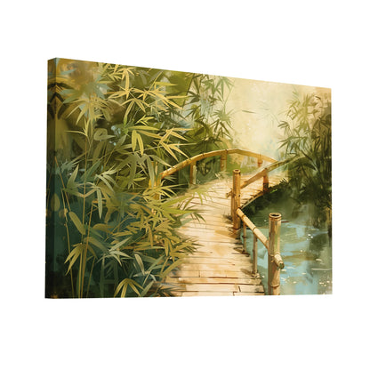 Product Hero 3D WebP Tableau Ponton Zen - Art Virtuoso