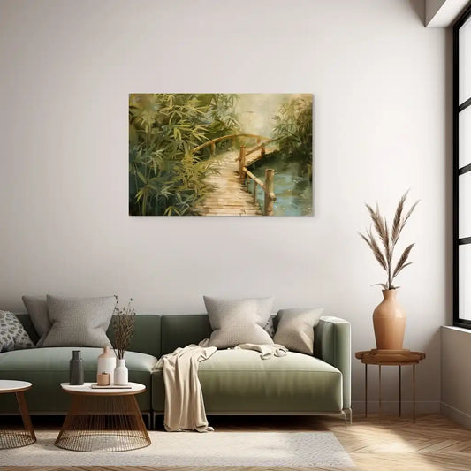 Tableau Ponton Zen Affiches, reproductions et œuvres graphiques Art Virtuoso