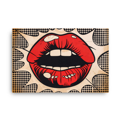 Tableau Pop Art Bouche - Virtuoso  Art Virtuoso XL  