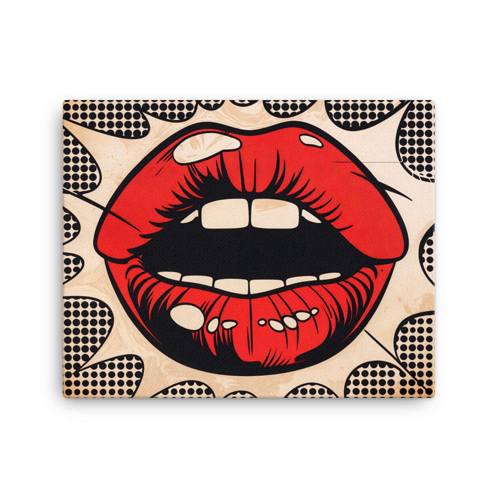 Tableau Pop Art Bouche  Art Virtuoso M