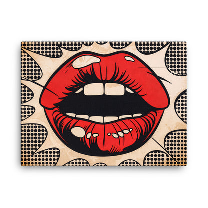 Tableau Pop Art Bouche - Virtuoso  Art Virtuoso L  