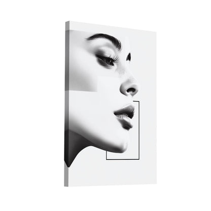 Product Hero 3D WebP Tableau Portrait Minimaliste - Art Virtuoso