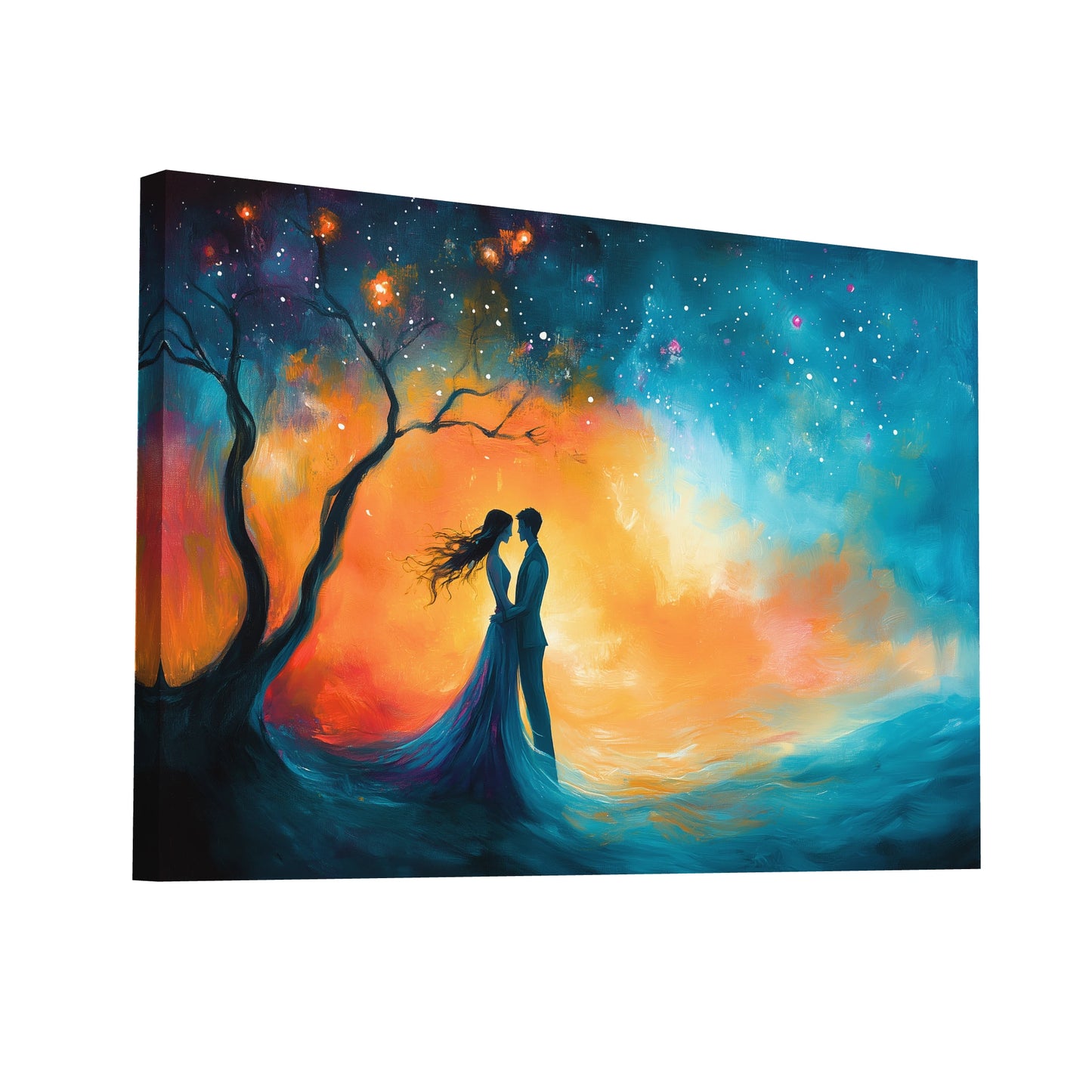 Product Hero 3D WebP Tableau Pour Chambre Adulte Romantique - Art Virtuoso