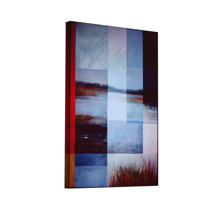 Product Hero 3D WebP Tableau pour Chambre Scandinave – Horizons feutrés - Art Virtuoso