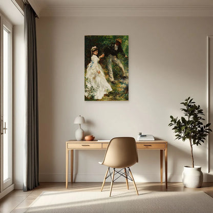 Tableau La Promenade – Pierre-Auguste Renoir dans un bureau - Art Virtuoso