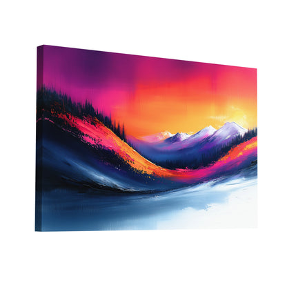 Product Hero 3D WebP Tableau Rectangulaire Horizontal Moderne - Art Virtuoso