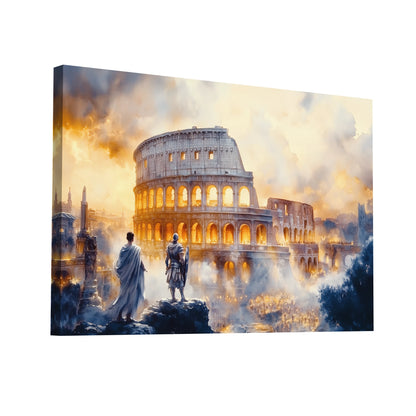 Product Hero 3D WebP Tableau Rome Antique : Splendeur du Colisée - Art Virtuoso