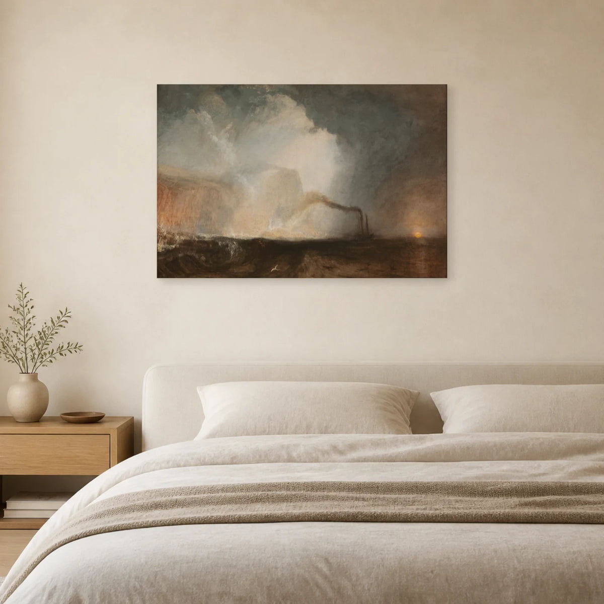 Tableau Staffa, la grotte de Fingal – William Turner dans une chambre - Art Virtuoso