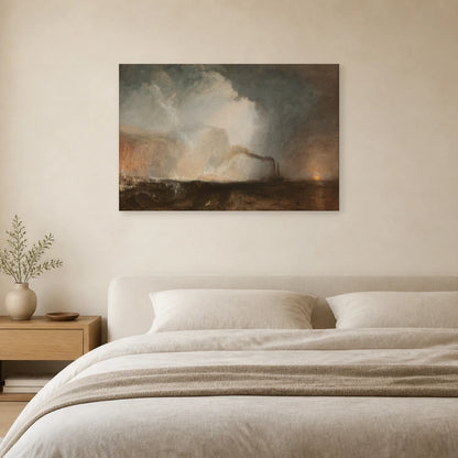 Tableau Staffa, la grotte de Fingal – William Turner dans une chambre - Art Virtuoso