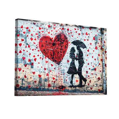 Product Hero 3D WebP Tableau Street Art Amour - Mille Émotions - Art Virtuoso