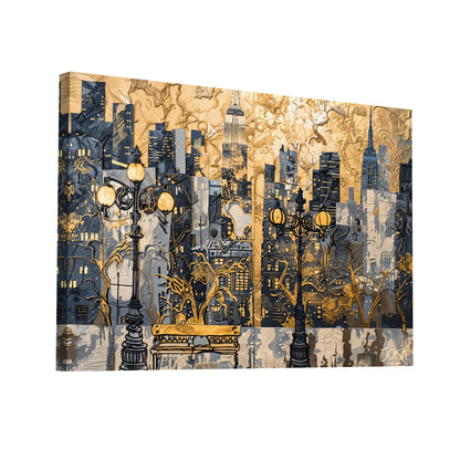 Product Hero 3D WebP Tableau Street Art - Luxe Rayonnant - Art Virtuoso