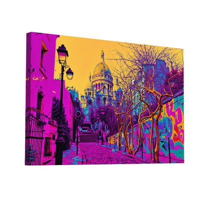 Product Hero 3D WebP Tableau Street Art Paris - Art Virtuoso