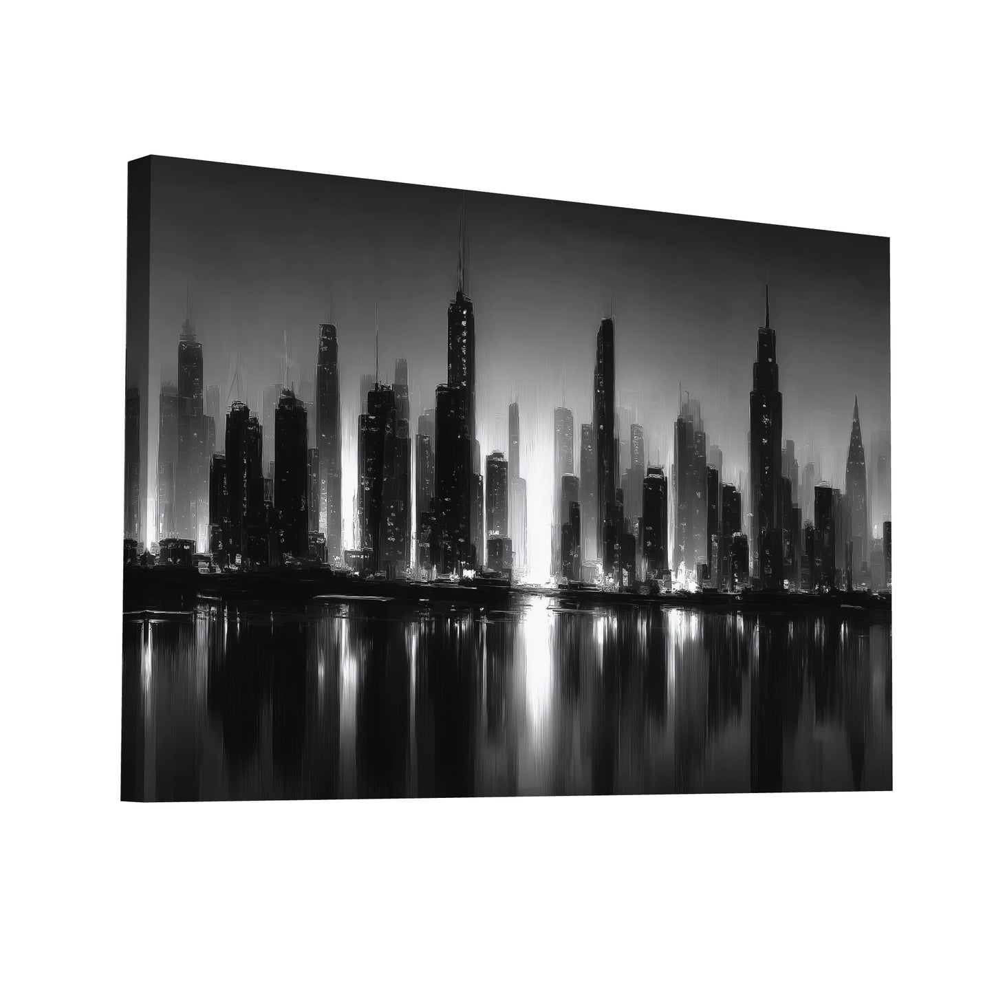 Product Hero 3D WebP Tableau Style New York : Reflets Urbains - Art Virtuoso