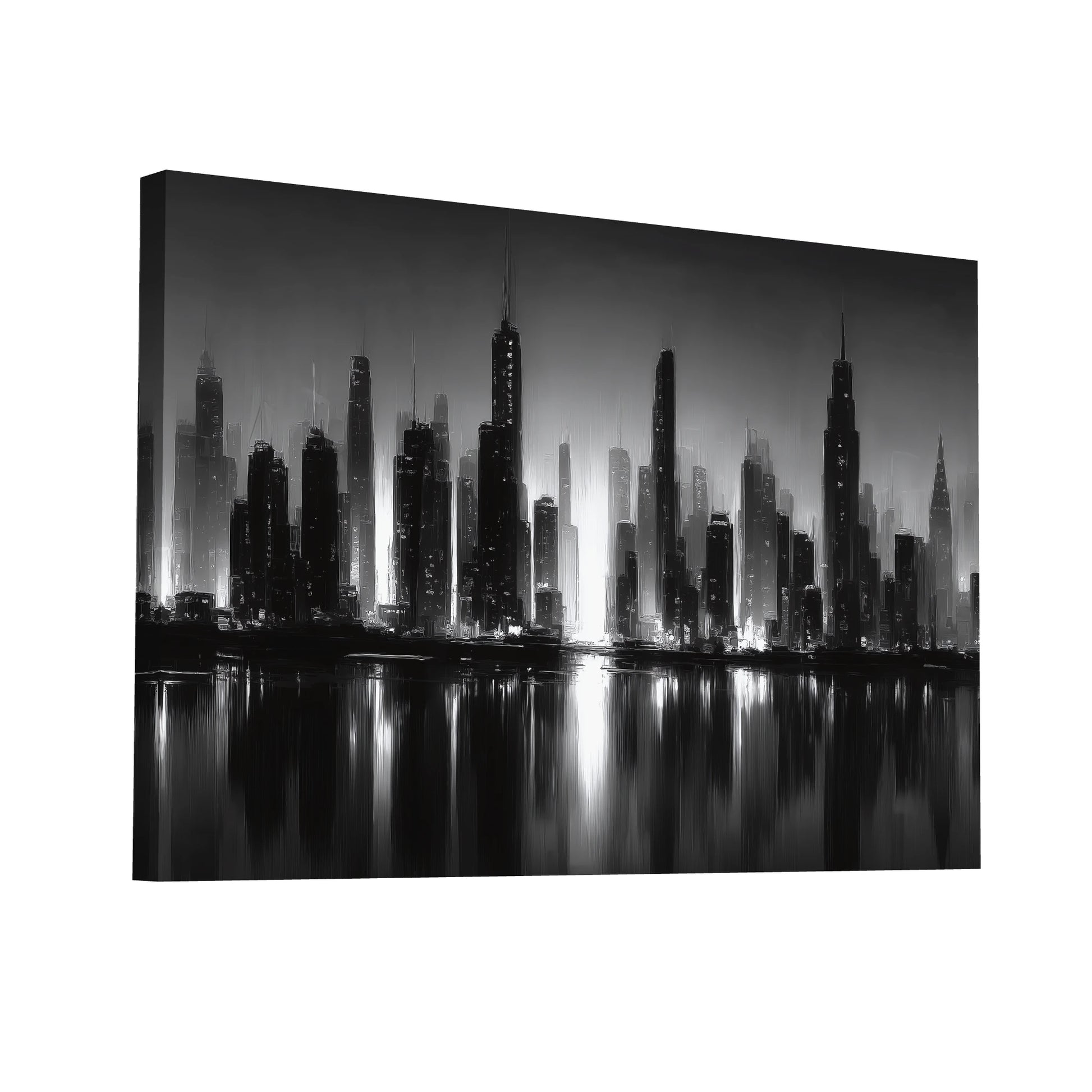 Product Hero 3D WebP Tableau Style New York : Reflets Urbains - Art Virtuoso