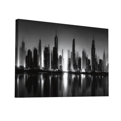 Product Hero 3D WebP Tableau Style New York : Reflets Urbains - Art Virtuoso