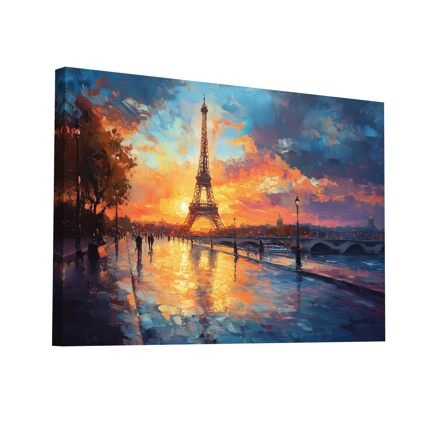 Product Hero 3D WebP Tableau sur Paris - Art Virtuoso