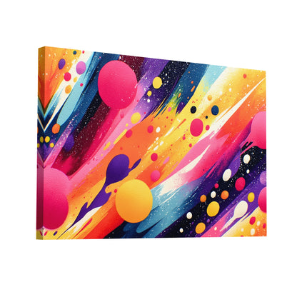 Product Hero 3D WebP Tableau Tache de Peinture : Galaxie Colorée - Art Virtuoso
