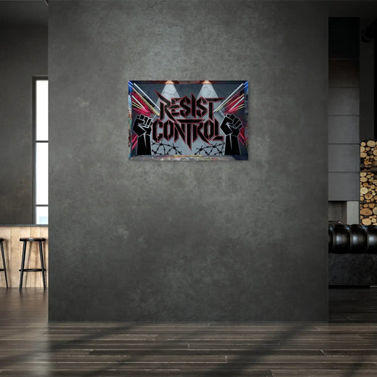 Tableau Tags - Resist Control Affiches, reproductions et œuvres graphiques Art Virtuoso
