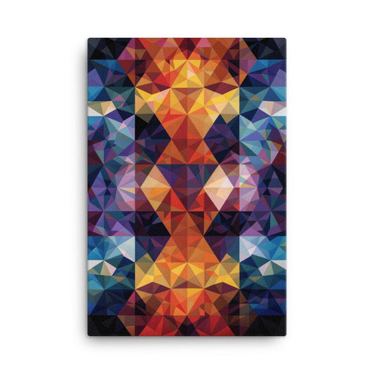 Tableau Triangle Illusion d Optique - Virtuoso  Art Virtuoso XL  