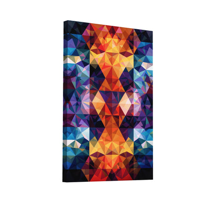 Product Hero 3D WebP Tableau Triangle Illusion d Optique - Art Virtuoso