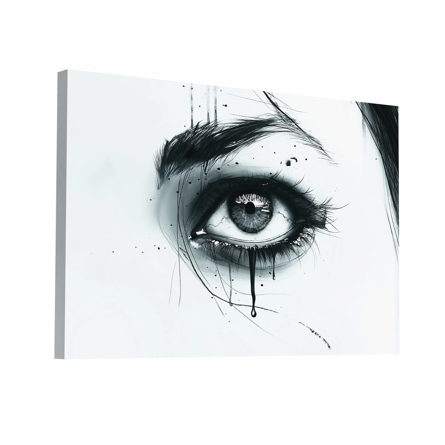 Product Hero 3D WebP Tableau Tristesse - Art Virtuoso