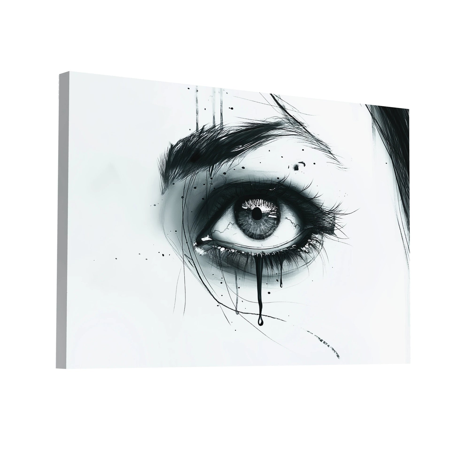Product Hero 3D WebP Tableau Tristesse - Art Virtuoso