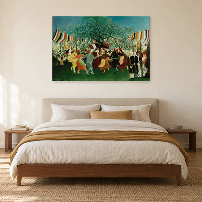 Tableau Un centenaire de l’Indépendance – Henri Rousseau dans une chambre - Art Virtuoso