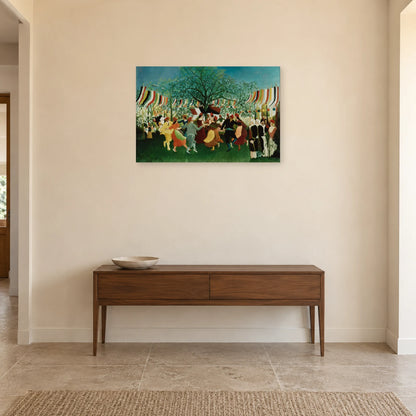 Tableau Un centenaire de l’Indépendance – Henri Rousseau dans une entrée ou un couloir - Art Virtuoso