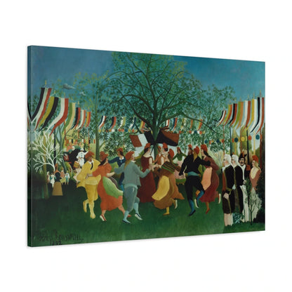 Tableau Un centenaire de l’Indépendance – Henri Rousseau - toile 3D avec bords imprimés - Art Virtuoso