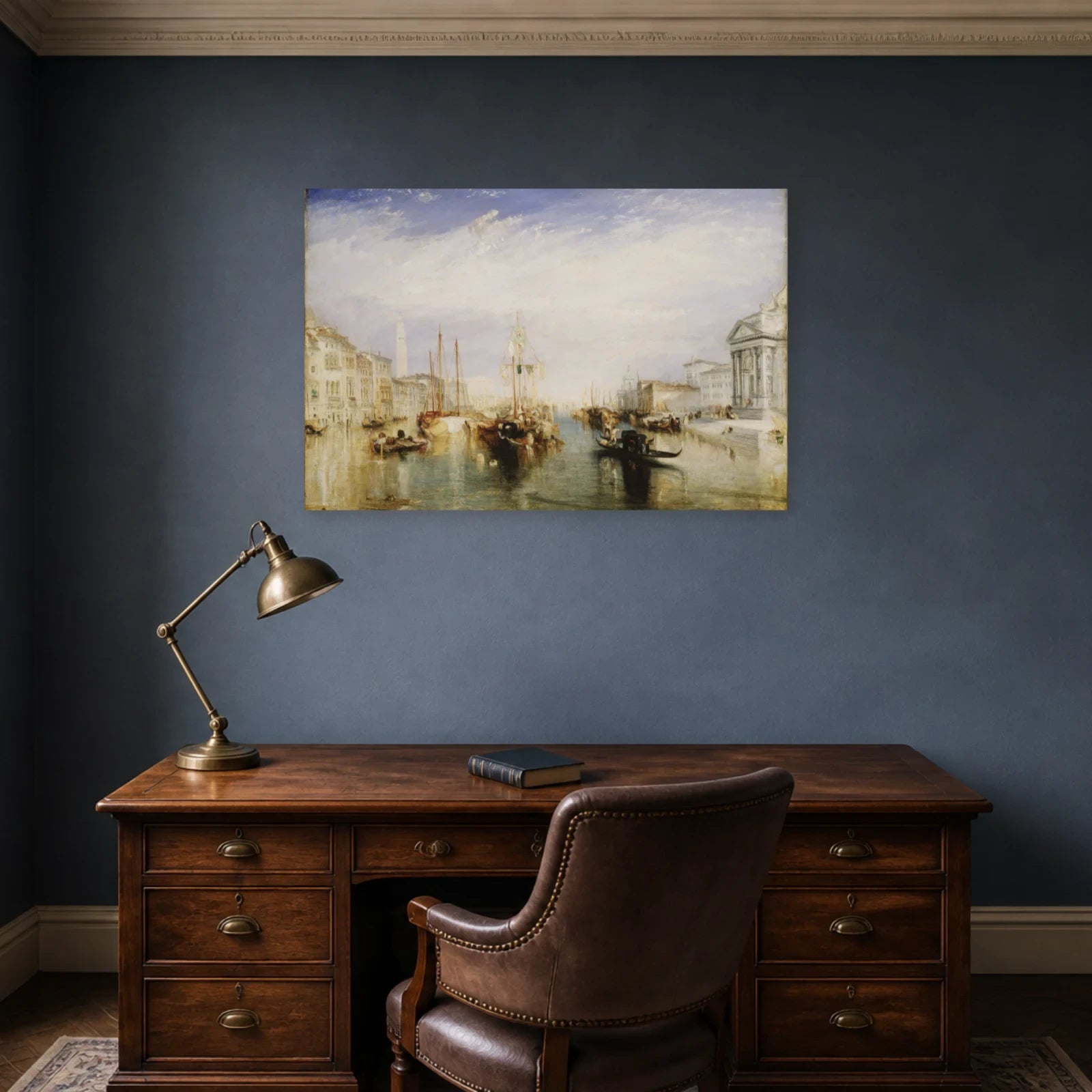 Tableau Venise depuis le porche de la Salute – William Turner dans un bureau - Art Virtuoso