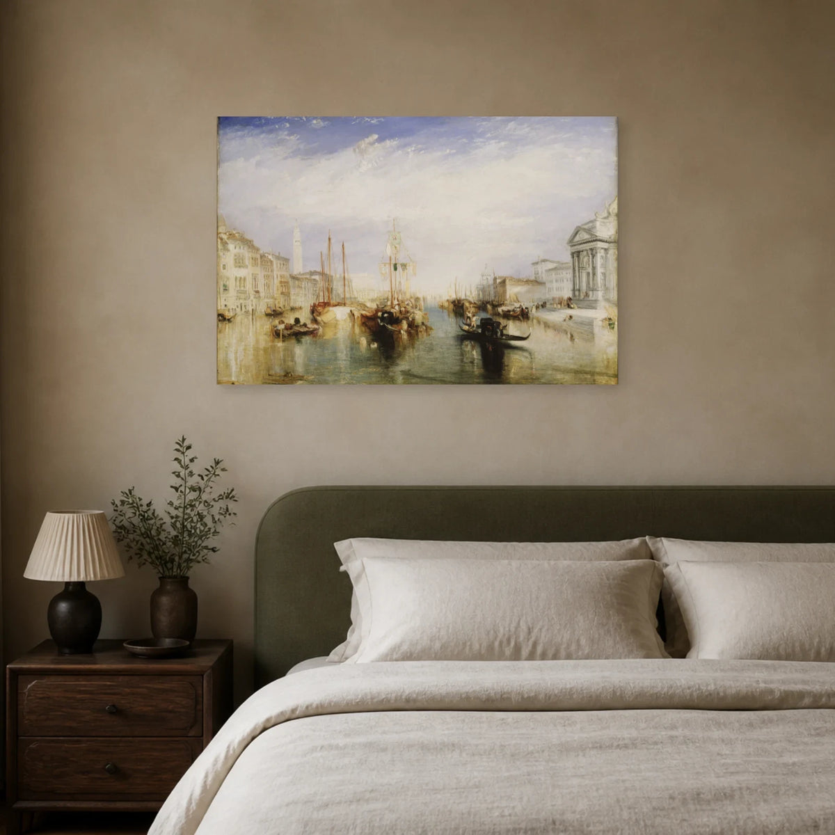 Tableau Venise depuis le porche de la Salute – William Turner dans une chambre - Art Virtuoso
