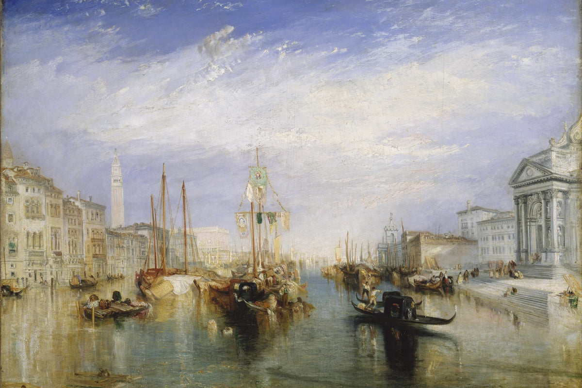 Venise depuis le porche de la Salute de William Turner – reproduction sur toile – format XL