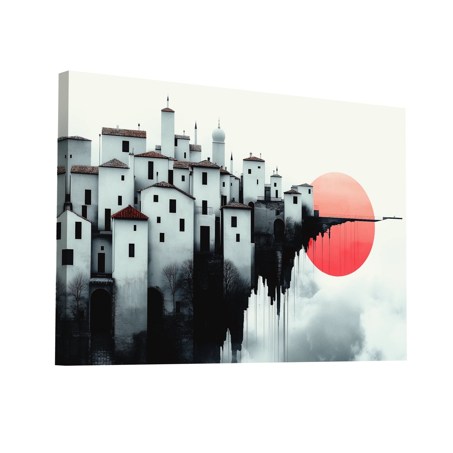 Product Hero 3D WebP Tableau Ville Originale - Art Virtuoso