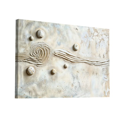 Product Hero 3D WebP Tableau Zen Abstrait - Art Virtuoso