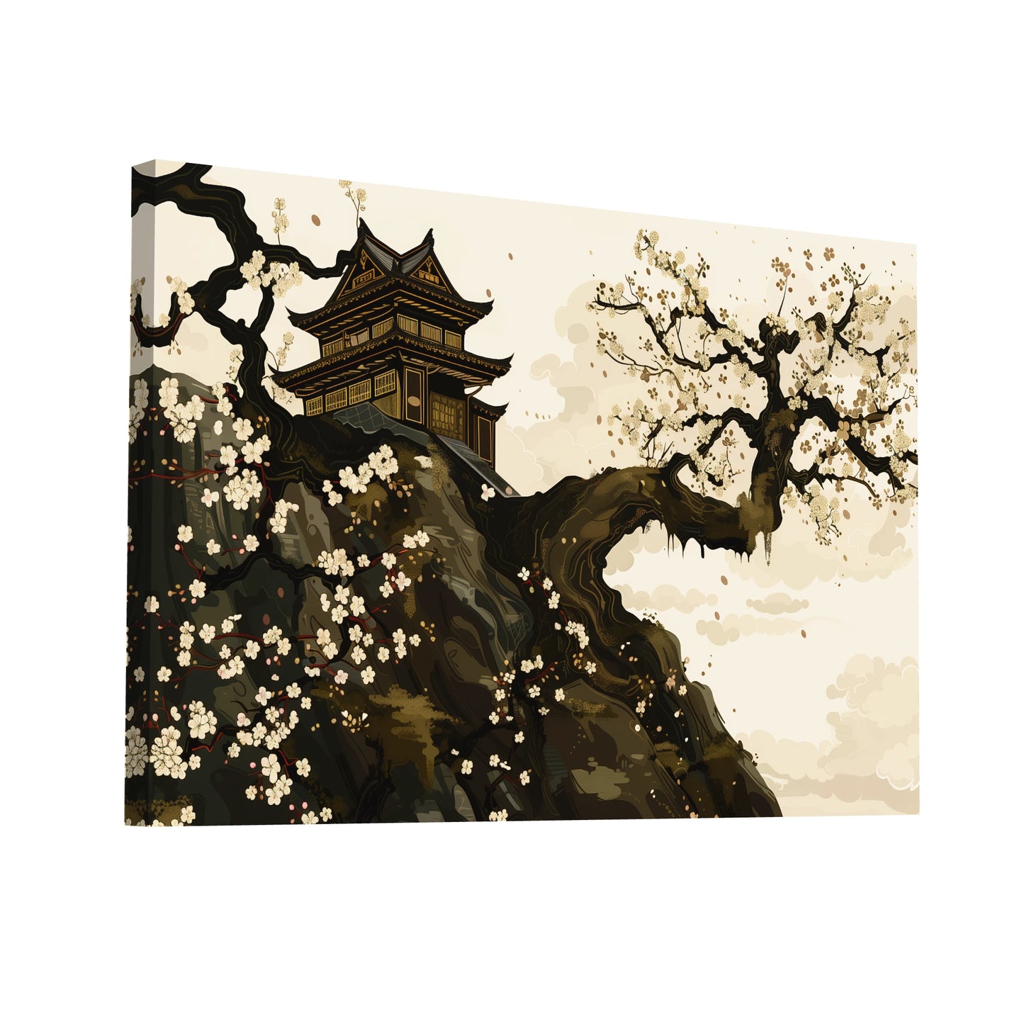 Product Hero 3D WebP Tableau Zen Chinois - Art Virtuoso