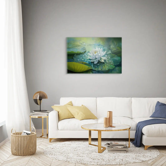 Tableau Zen Fleur de Lotus Affiches, reproductions et œuvres graphiques Art Virtuoso