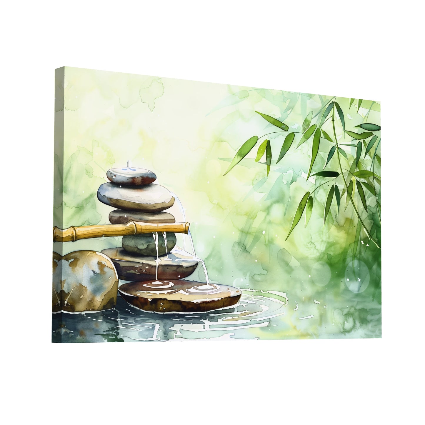 Product Hero 3D WebP Tableau Zen Moderne - Art Virtuoso