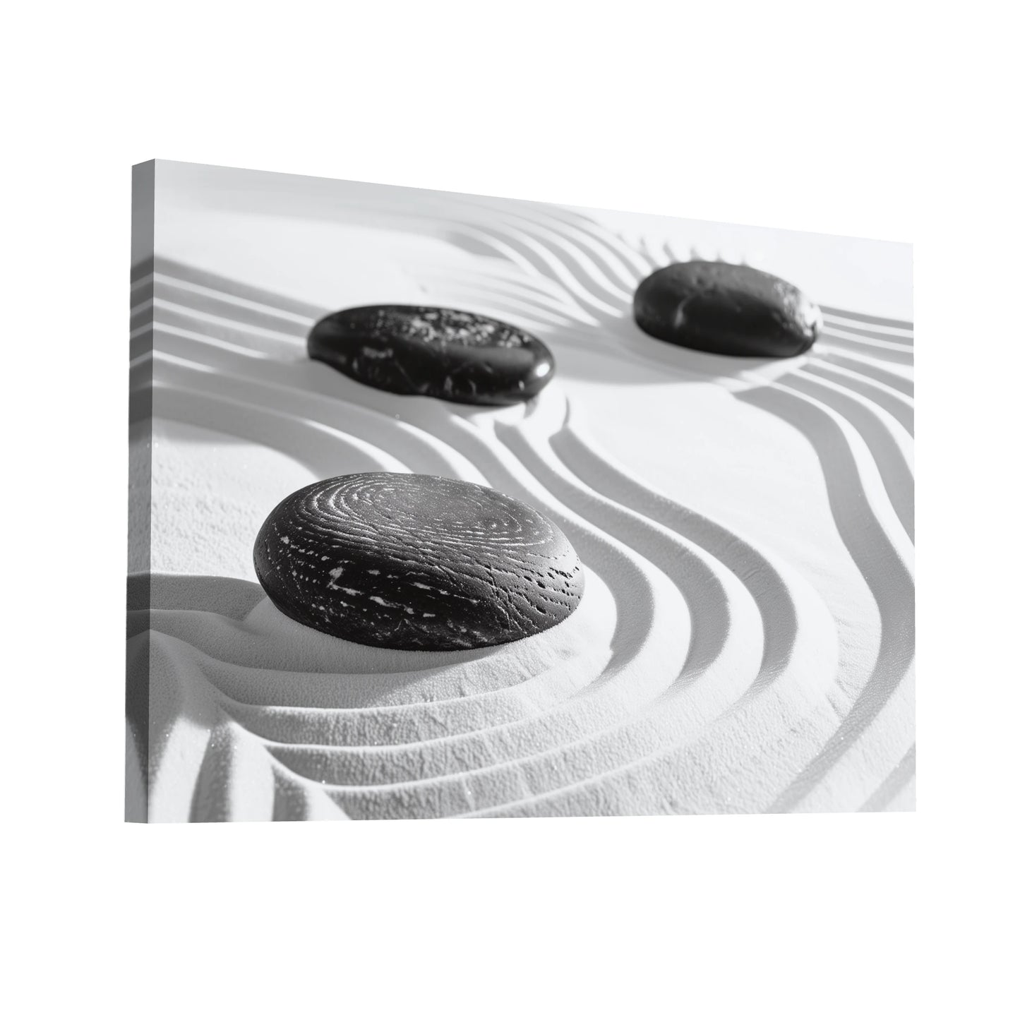 Product Hero 3D WebP Tableau Zen Noir et Blanc - Art Virtuoso