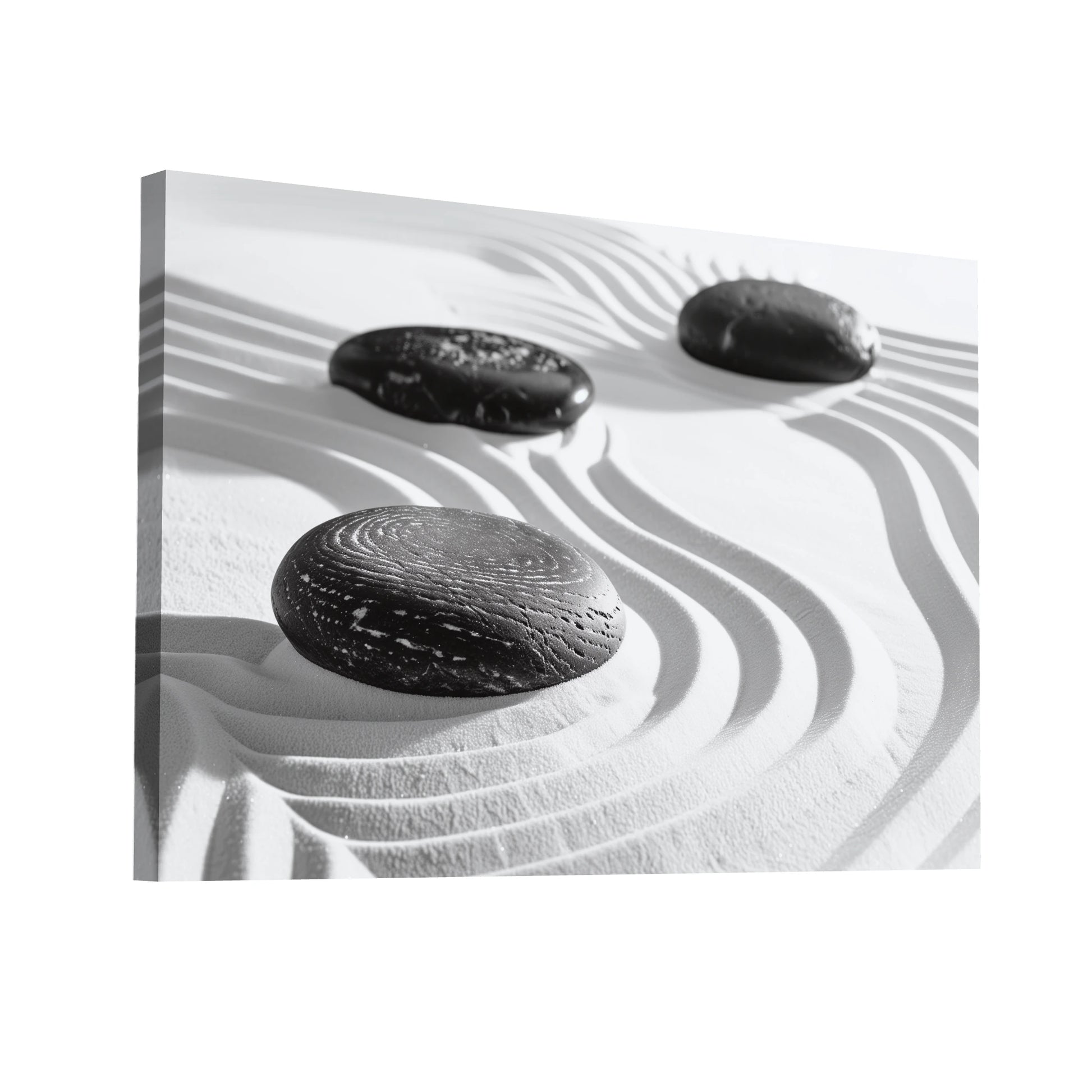 Product Hero 3D WebP Tableau Zen Noir et Blanc - Art Virtuoso