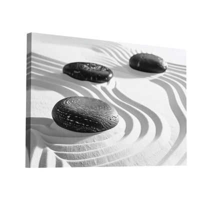 Product Hero 3D WebP Tableau Zen Noir et Blanc - Art Virtuoso