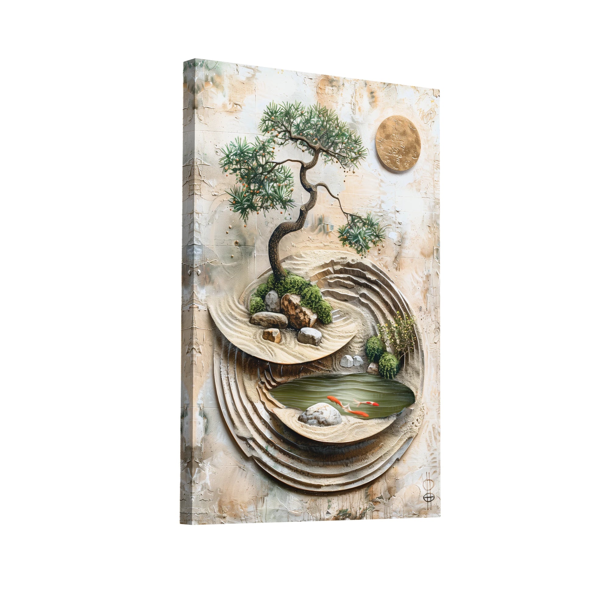 Product Hero 3D WebP Tableau Zen Original - Art Virtuoso
