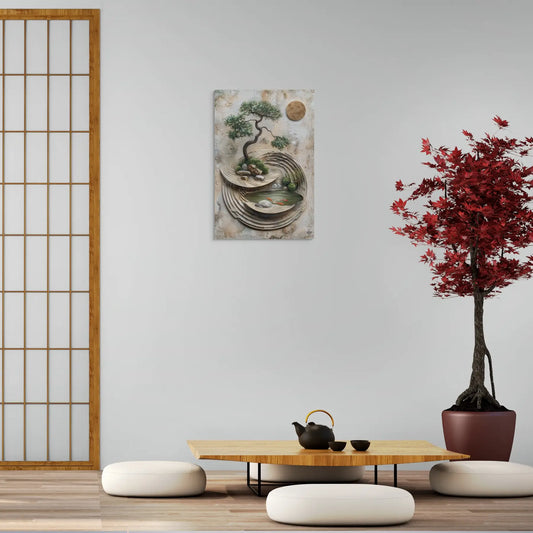 Tableau Zen Original Affiches, reproductions et œuvres graphiques Art Virtuoso