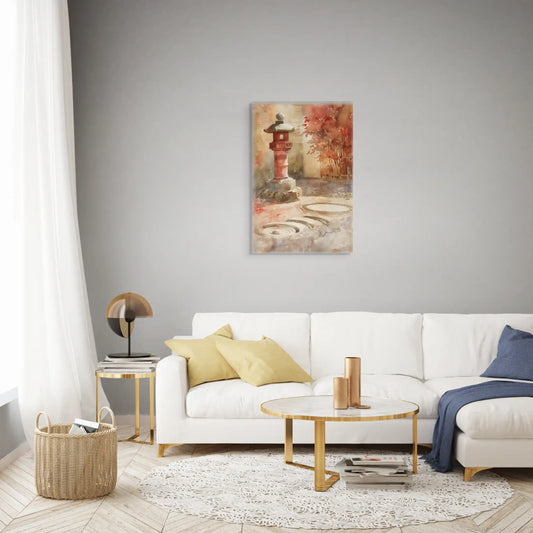 Tableau Zen - Lanterne Japonaise Affiches, reproductions et œuvres graphiques Art Virtuoso